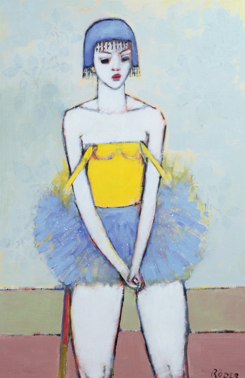 Spangled Tutu (olaj a fedélzeten) alkotó: Endre Roder