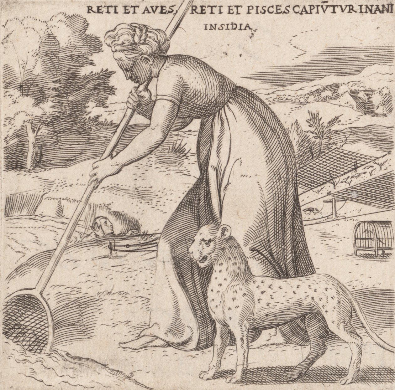 Befogás, kb. 1545-50. alkotó: Enea Vico