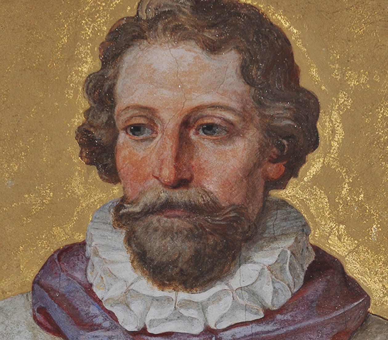 Julius Echter von Mespelbrunn 1545-1617 Részlet, 1857 alkotó: Engelbert Seibertz