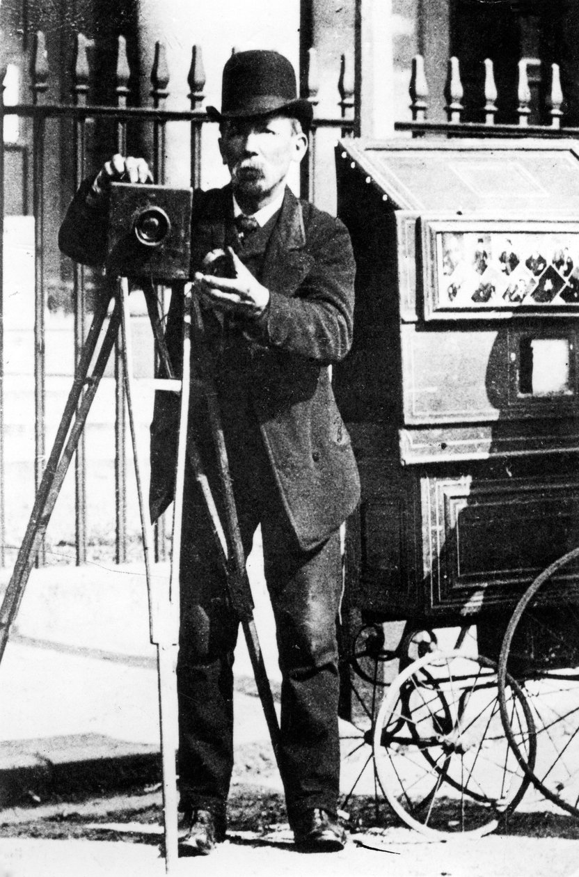 Egy utazó fotós, 19. század (fotó) alkotó: English Photographer