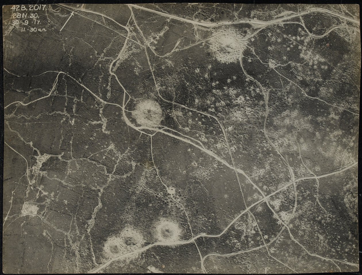 Légifelvétel, 1917. szeptember 30 alkotó: English Photographer