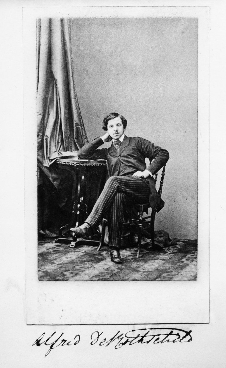 Alfred de Rothschild, 1860 körül alkotó: English Photographer