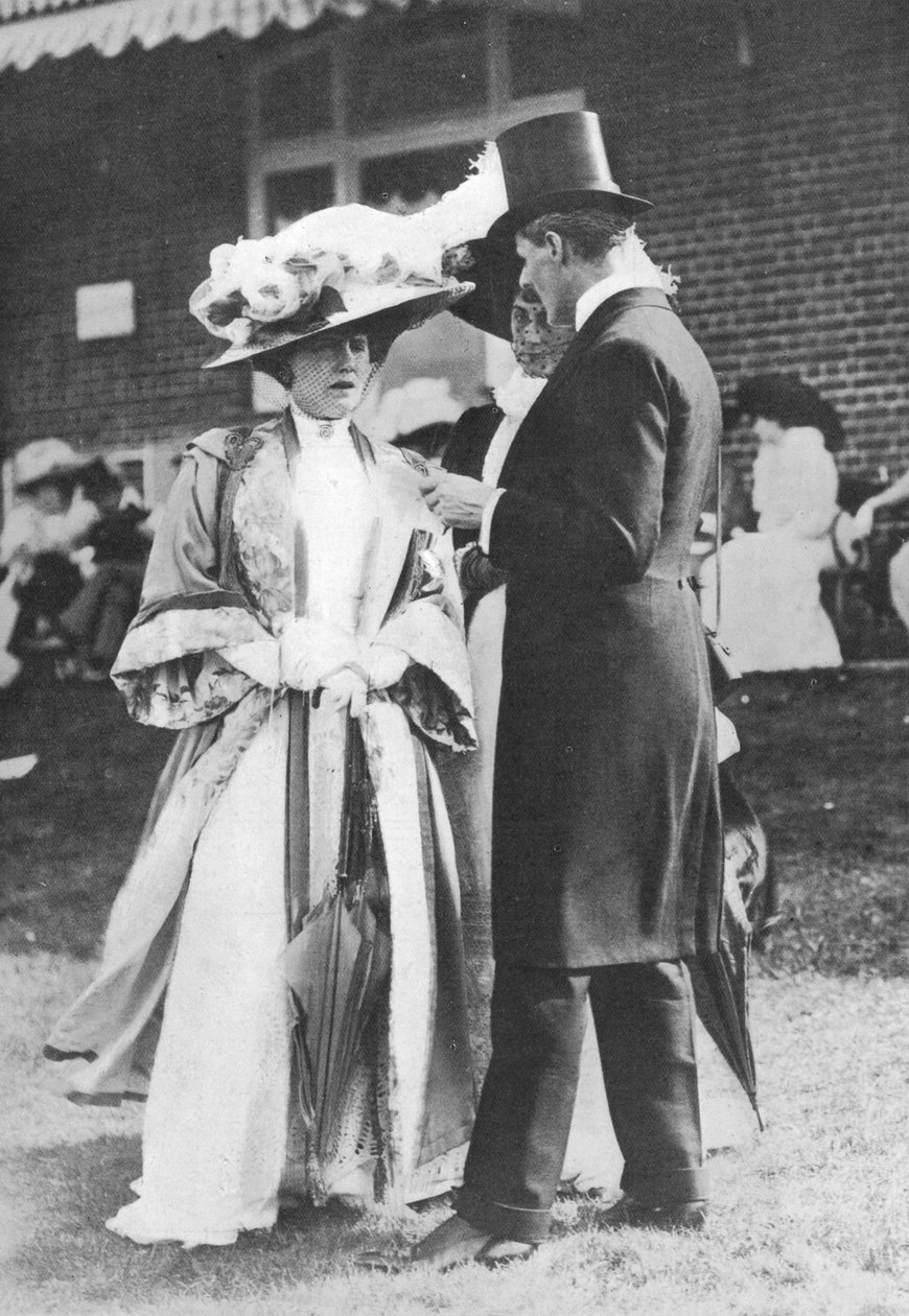 Alice Keppel és férje, George, 1909 alkotó: English Photographer