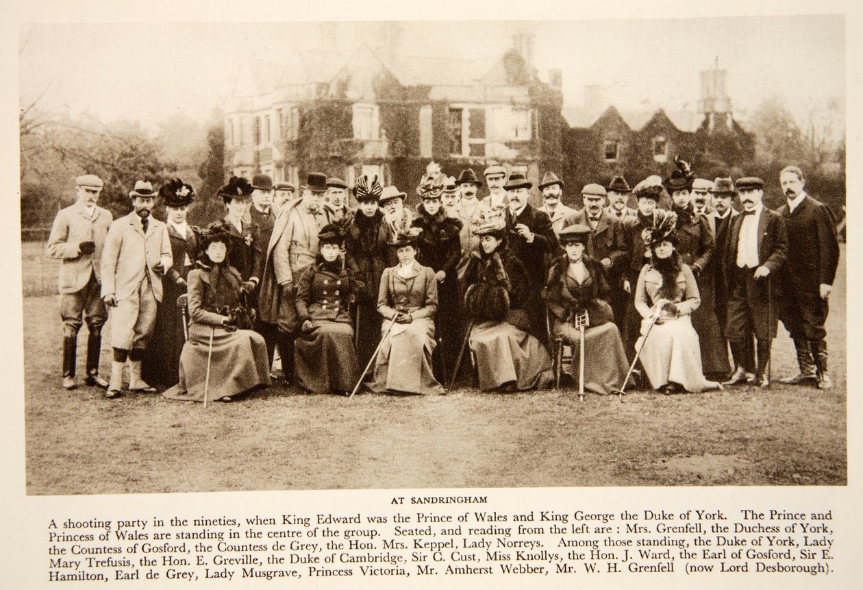 Sandringhamben, a The Times-ból, 1890-es évek (fotónyomat) alkotó: English Photographer