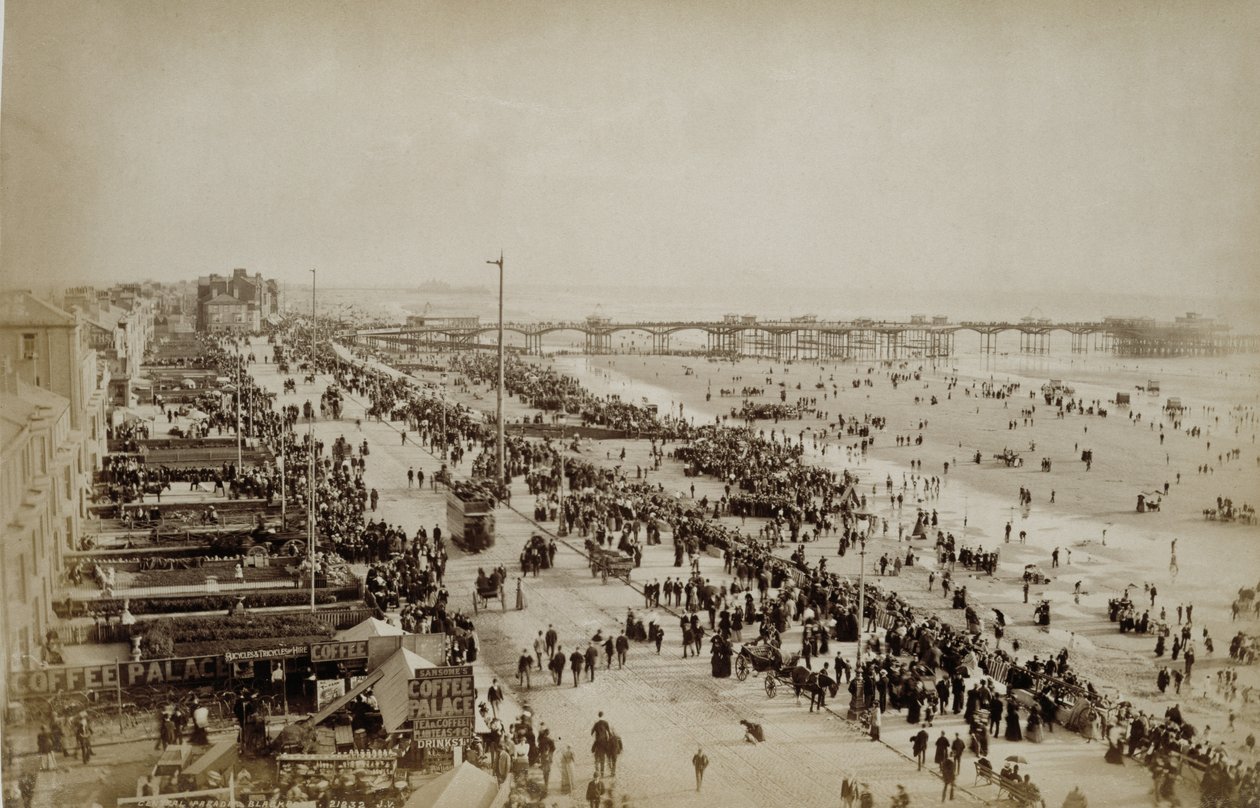 Blackpool Beach alkotó: English Photographer