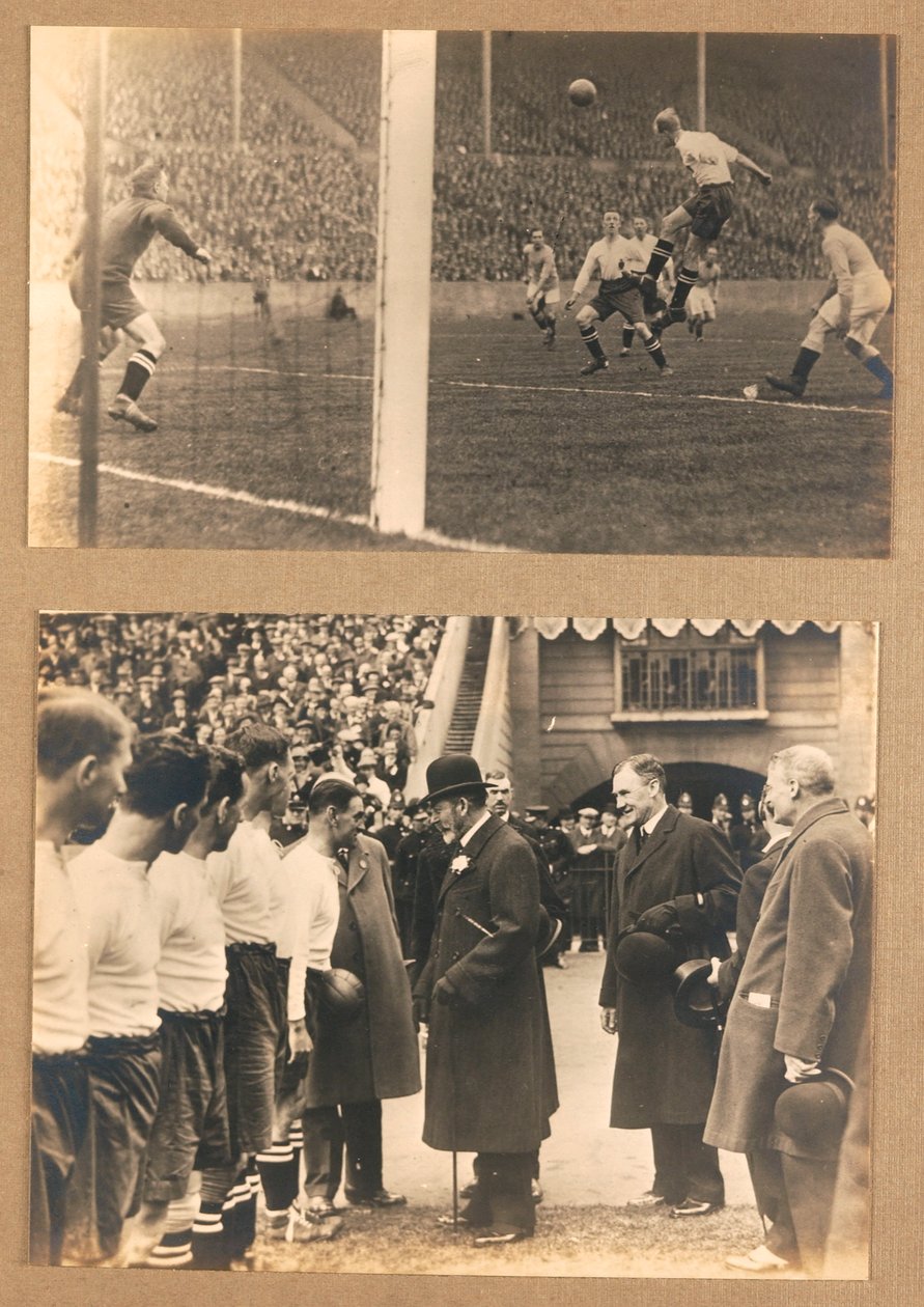 Bolton Wanderers vs. Manchester City, FA-kupa-döntő, 1926 alkotó: English Photographer