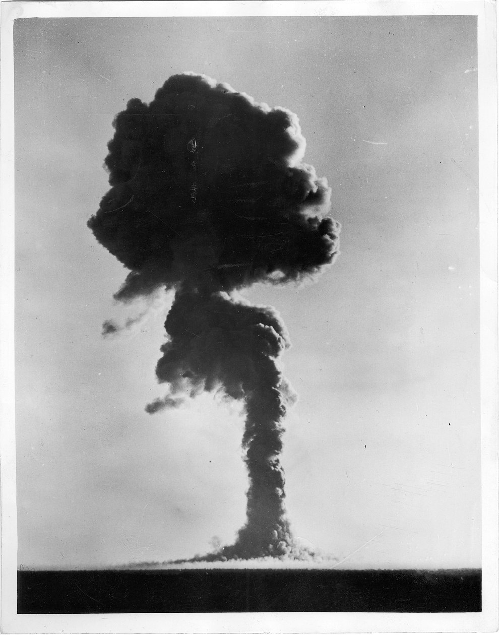 Nagy-Britannia második atomfegyvere felrobbant, 1953. október 15. (zselatin ezüst nyomat) alkotó: English Photographer