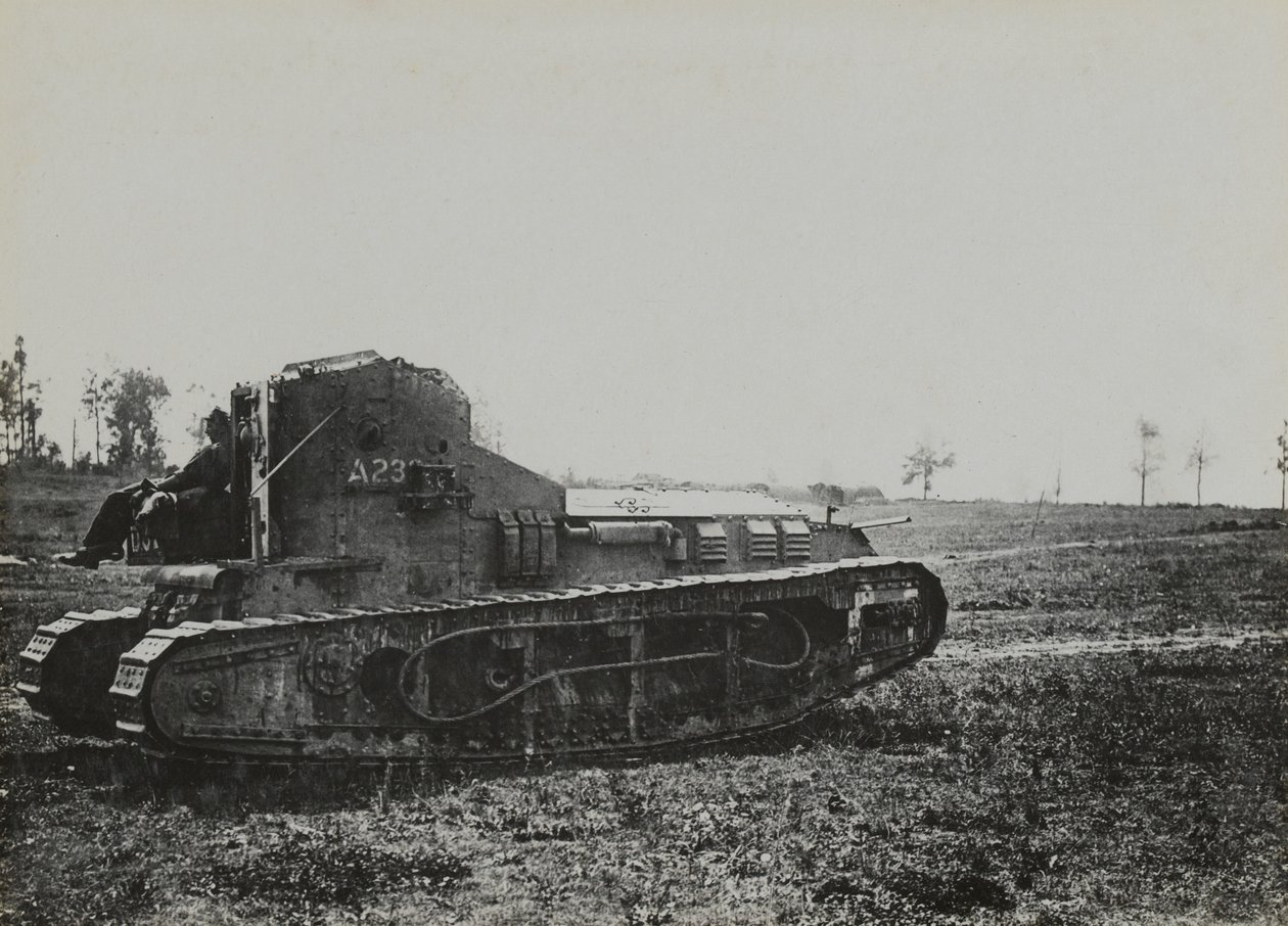 Brit Whippet tank, 1918 alkotó: English Photographer