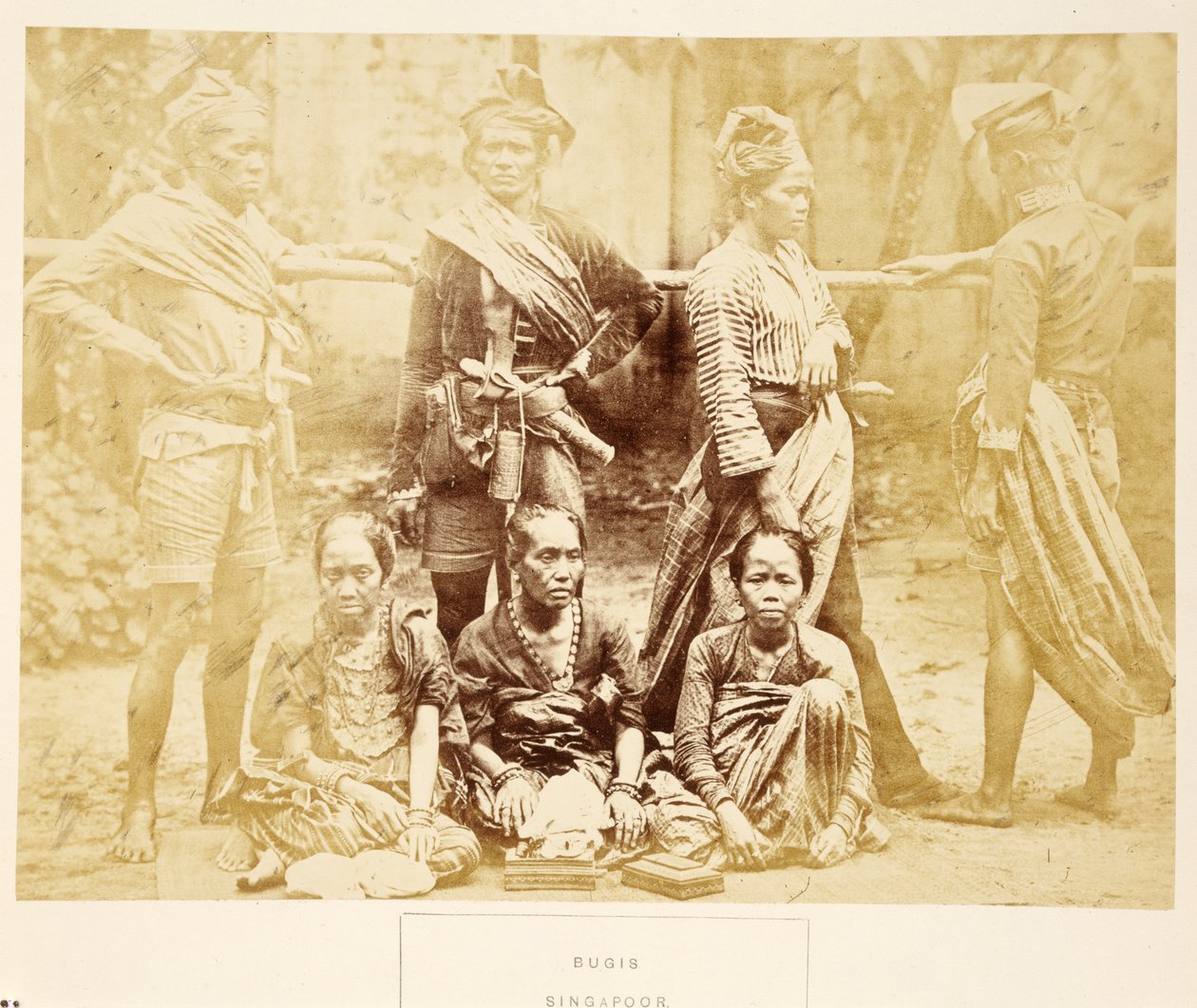 Bugis, Szingapúr, The People of India, J. Forbes Watson, 1868-ban (albumnyomat) alkotó: English Photographer