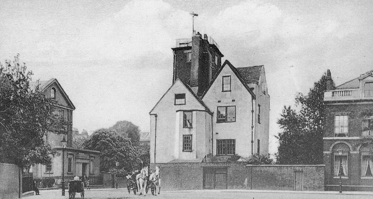 Canonbury Tower, Canonbury Square, Islington, 1907 körül alkotó: English Photographer