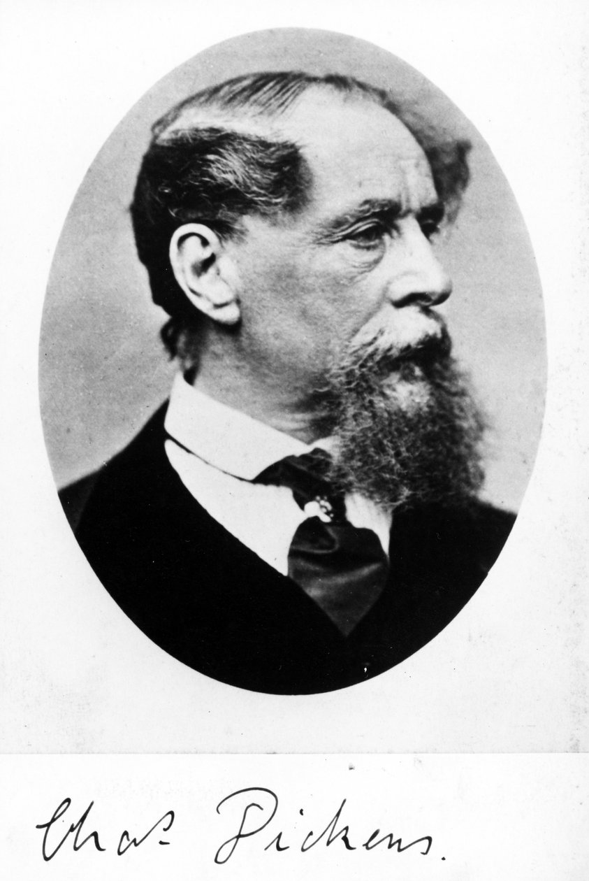 Charles Dickens, 1870-es évek körül alkotó: English Photographer