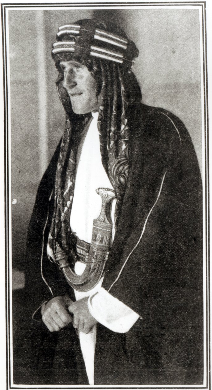 T. E. Lawrence ezredes, 1919 alkotó: English Photographer