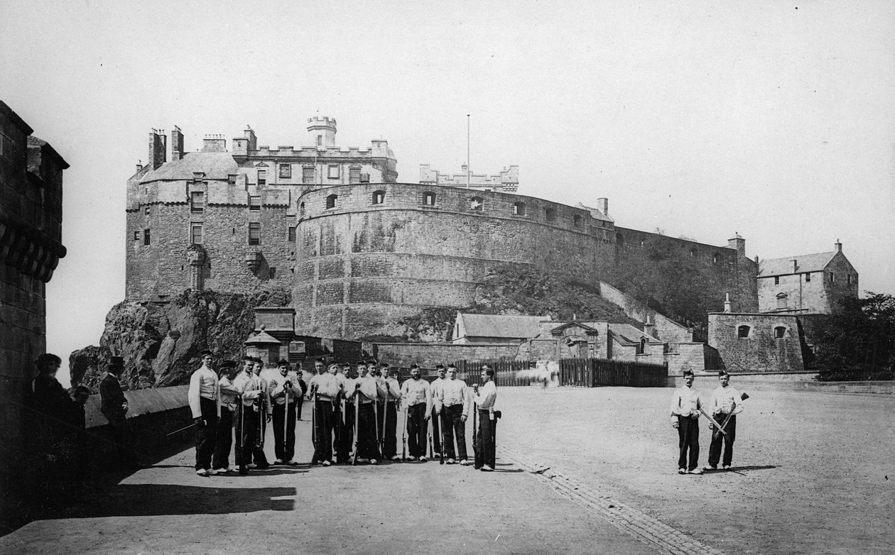 Edinburgh-i kastély – A négyszög alkotó: English Photographer