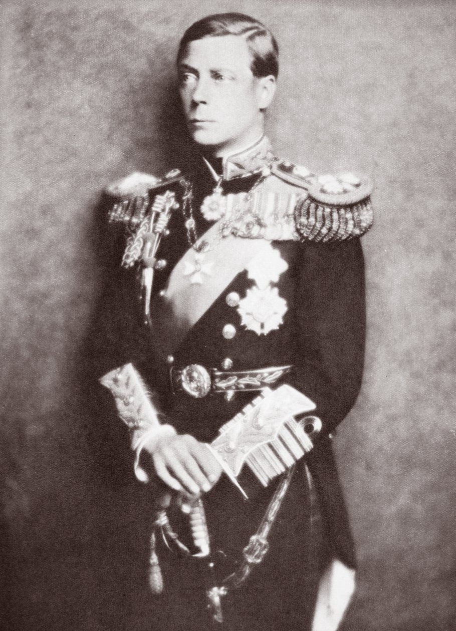 VIII. Edward csatlakozásakor, 1936 alkotó: English Photographer