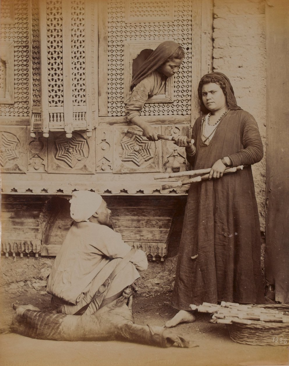 Egyiptomi család, 1893 alkotó: English Photographer
