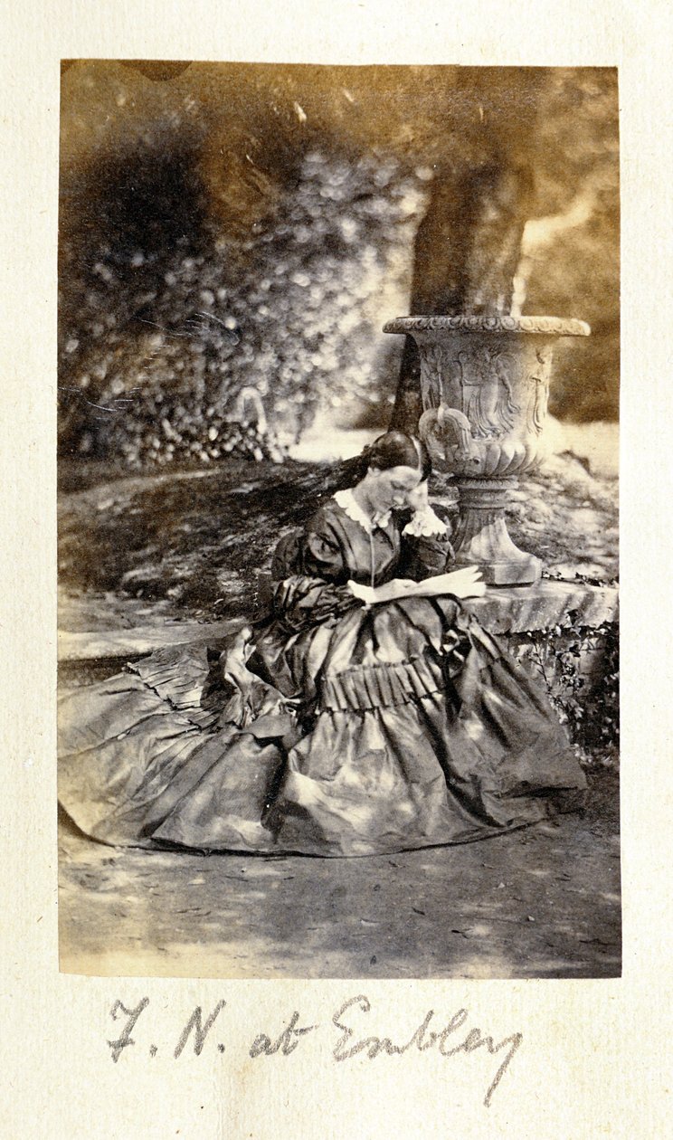 Florence Nightingale az Embley Parkban, 1858 (lásd: 321967) alkotó: English Photographer