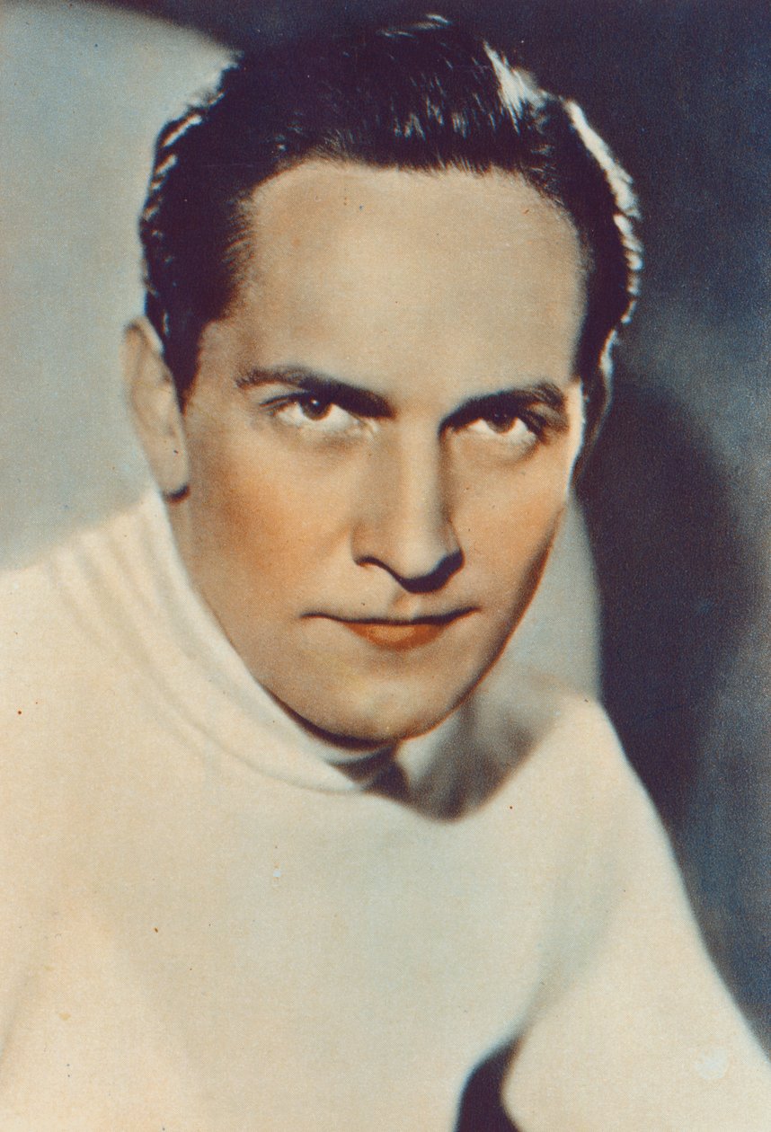 Frederic March, cigarettakártya alkotó: English Photographer