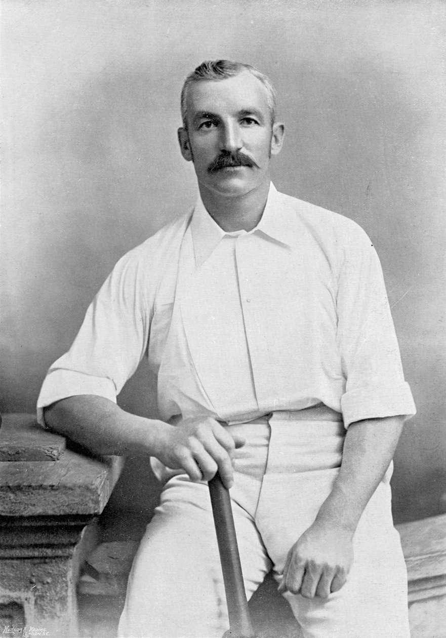 George Giffen, a Famous Cricketers and Cricket Groundsból, kiadó: Hudson and Kearns, 1895 alkotó: English Photographer