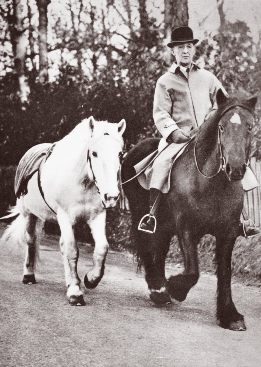 George vs póni, Jock, 1936 alkotó: English Photographer
