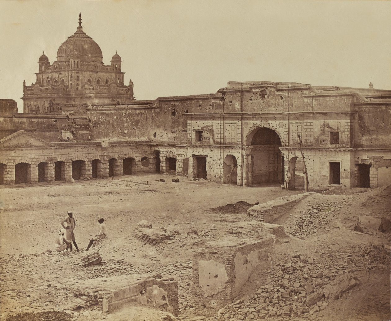 Indiai palota, 1858 körül alkotó: English Photographer