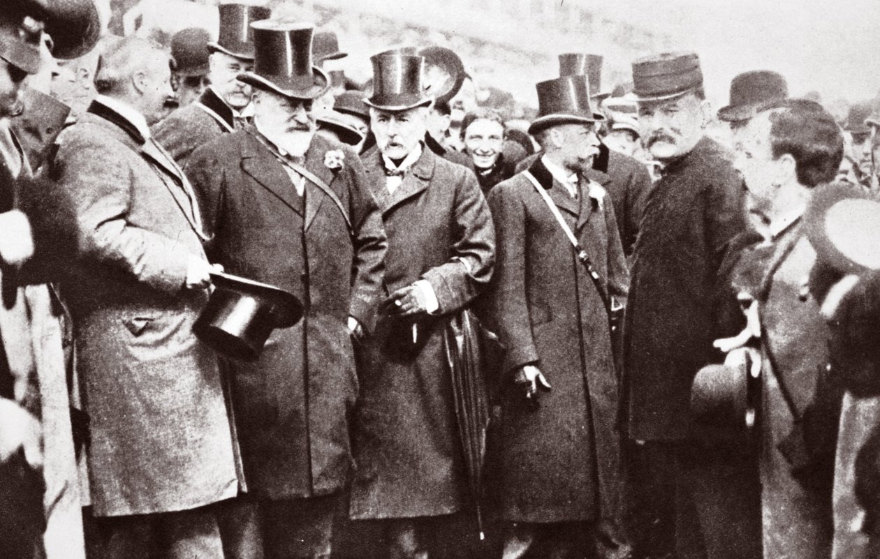 VII. Edward király és a walesi herceg Epsomban, 1909 alkotó: English Photographer
