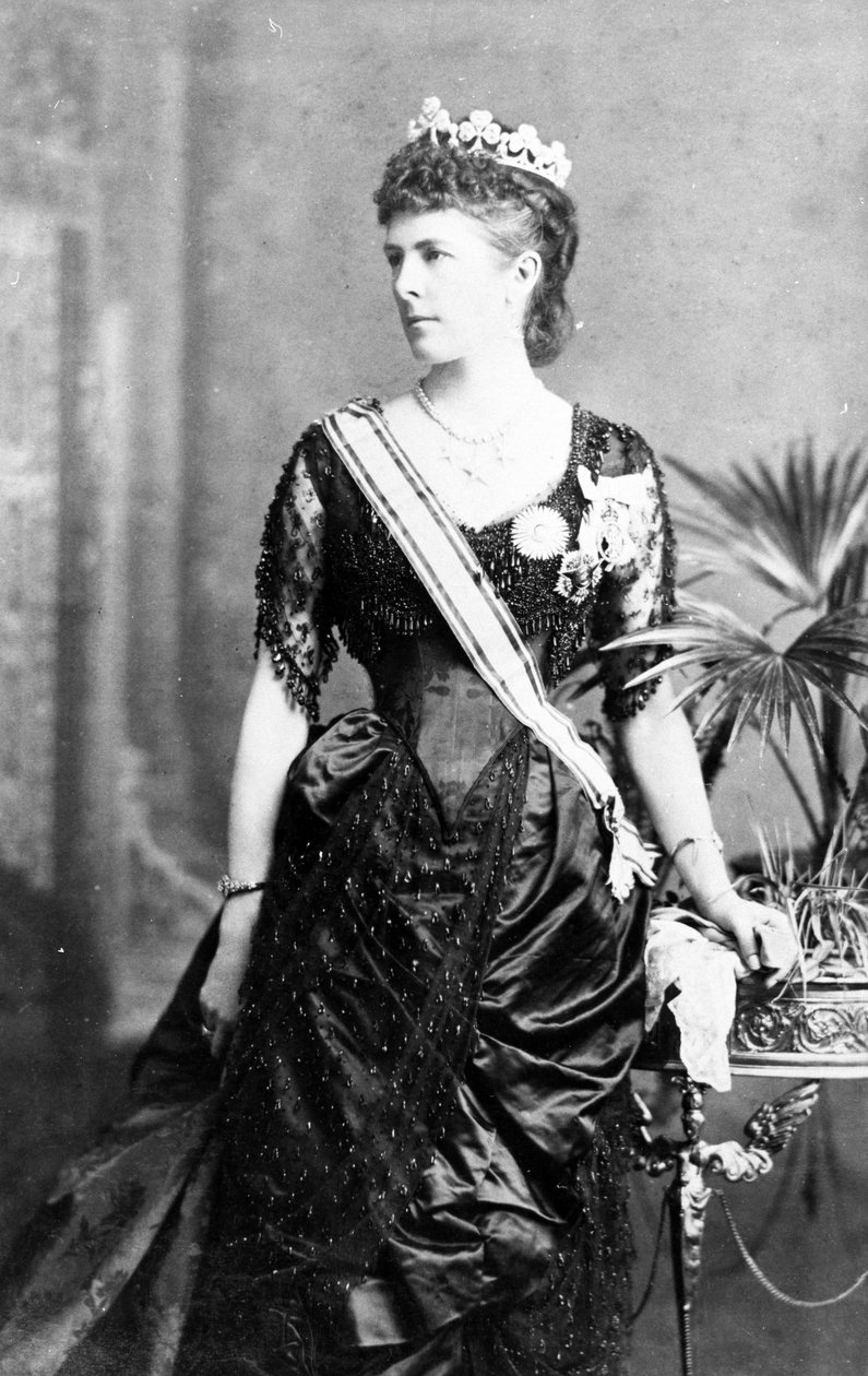 Lady Dufferin mint India alelnöke, 1884-88 körül alkotó: English Photographer
