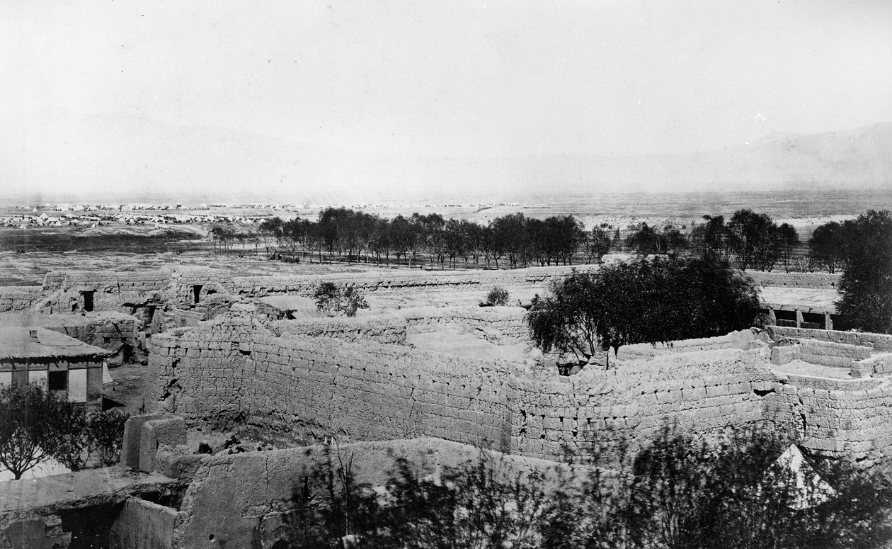Tájkép a második angol-afgán háború idején, 1878-80 alkotó: English Photographer