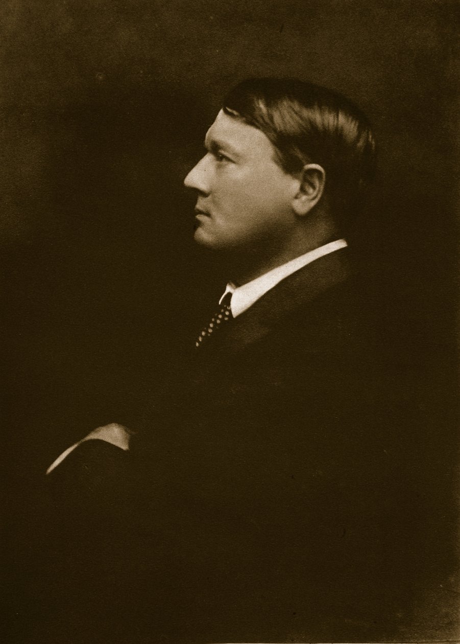 Lord Northcliffe, kinevezték a brit háborús misszió vezetőjévé az Egyesült Államokban, 1917 júniusában, 1914-1919 alkotó: English Photographer