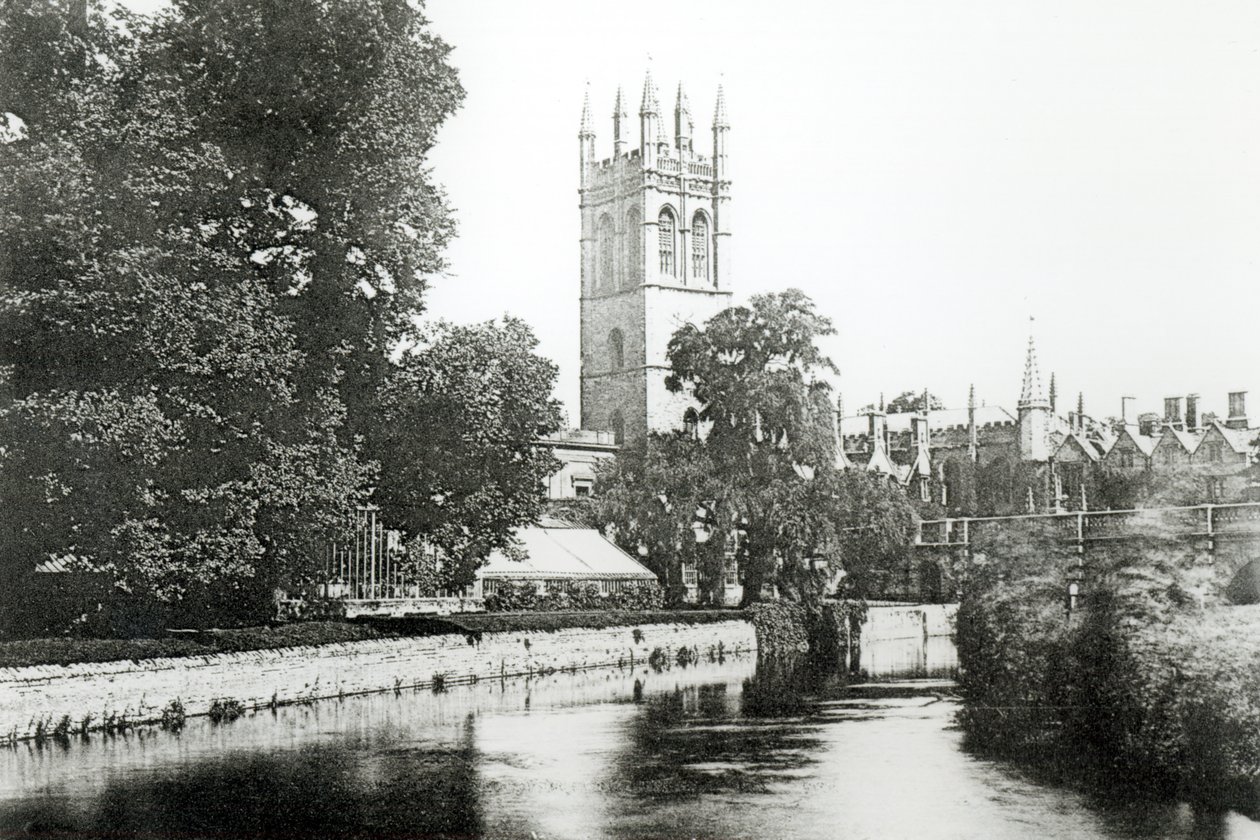 Magdalen College a Cherwellből alkotó: English Photographer