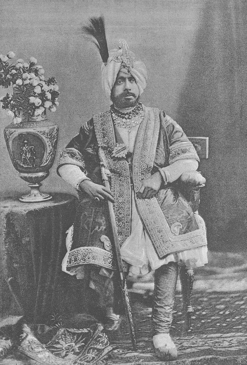 Maharaja Pratap Singhji Dzsammuból és Kasmírból alkotó: English Photographer