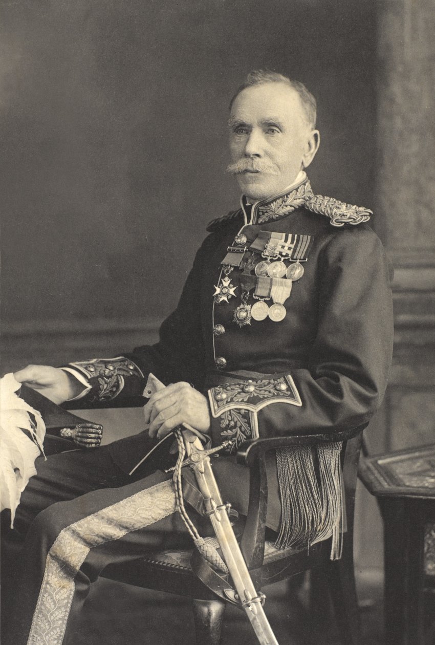 Sir Luke OConnor vezérőrnagy, 1910 alkotó: English Photographer