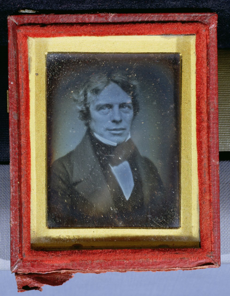 Michael Faraday (1791-1867) 1840-50-es évek (dagerrotípia) alkotó: English Photographer