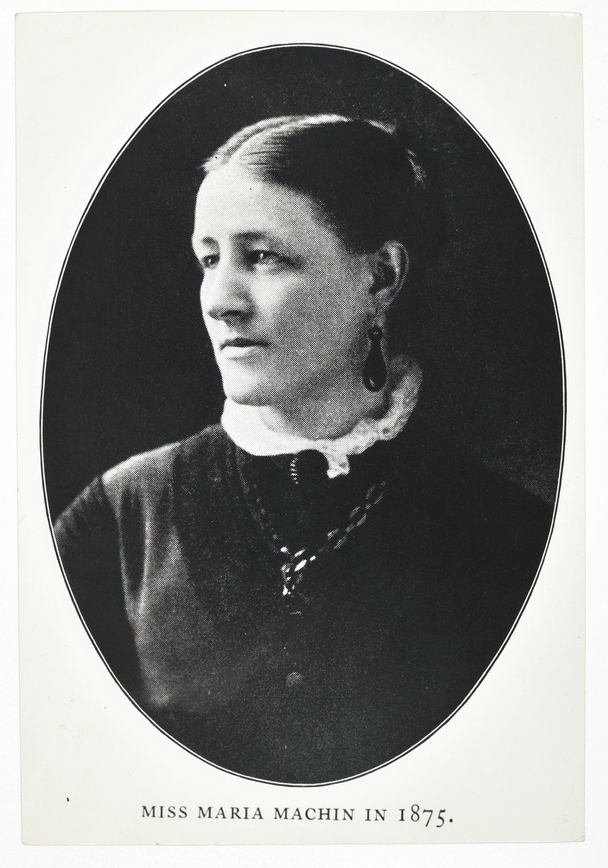 Miss Maria Machin, 1875 alkotó: English Photographer