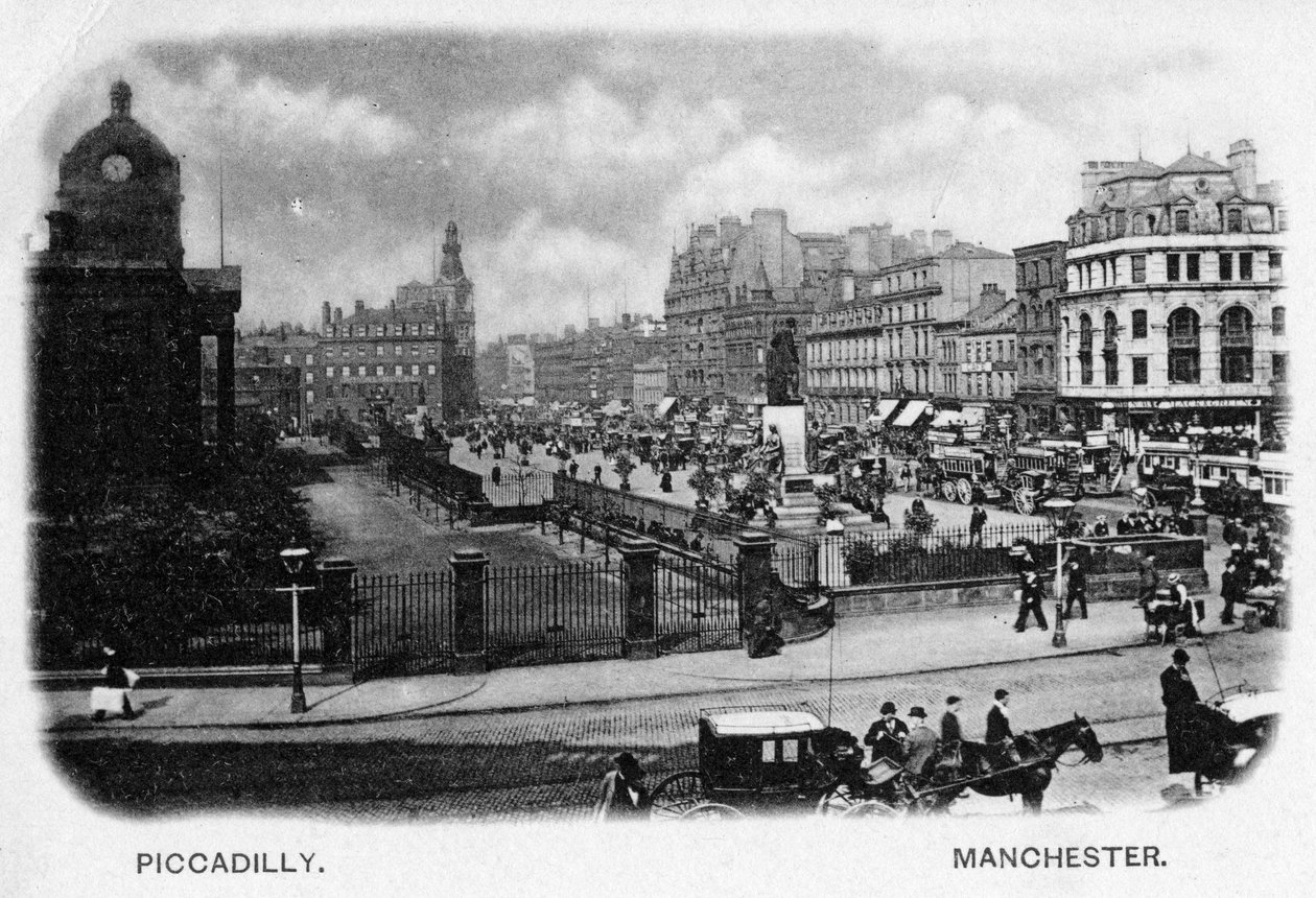Piccadilly, Manchester alkotó: English Photographer