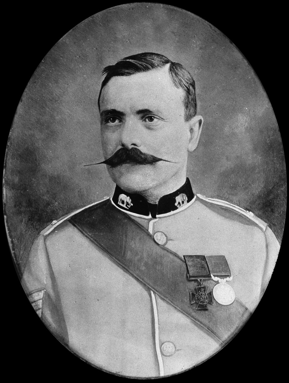 J. Danagher őrmester portréja, Connaught Rangers, 1890 alkotó: English Photographer