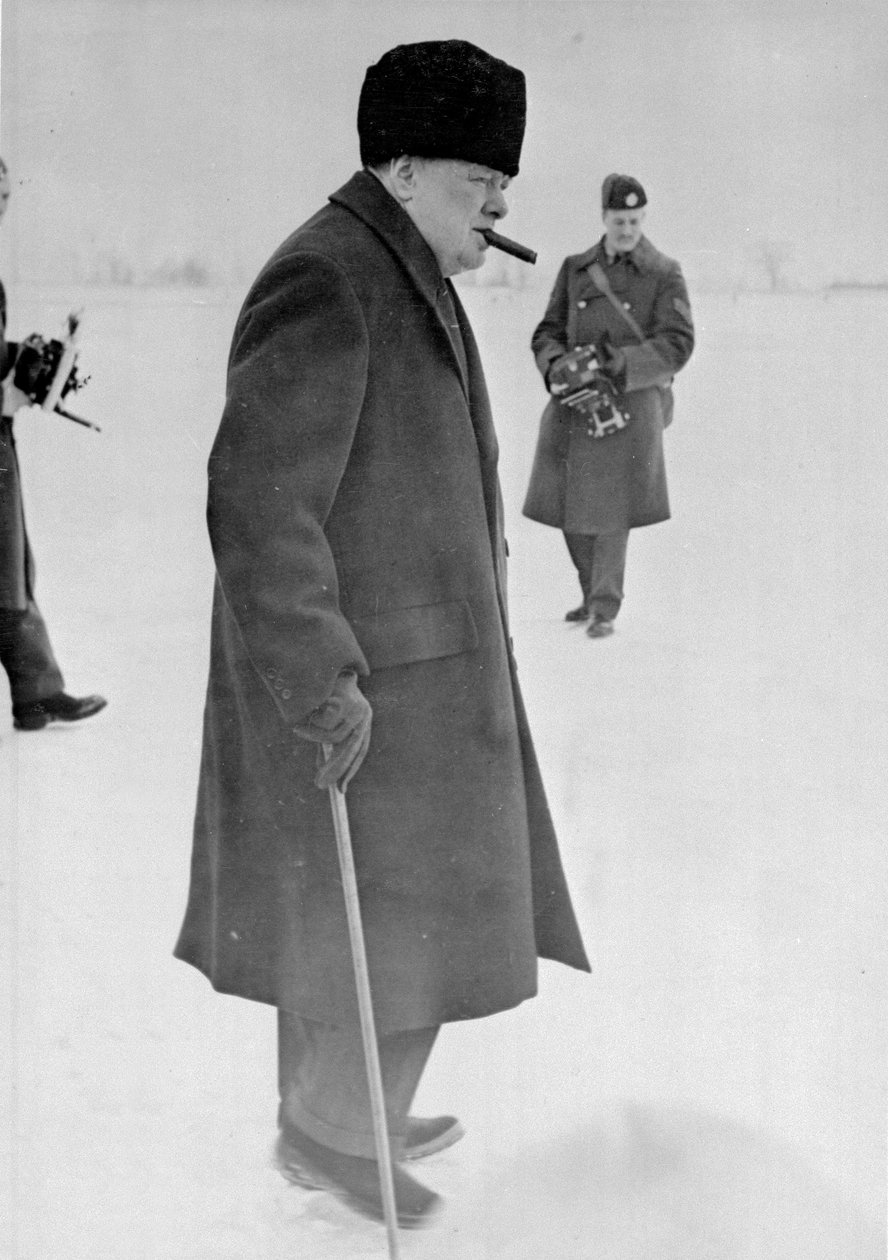 Winston Churchill portréja, 1942-45 alkotó: English Photographer