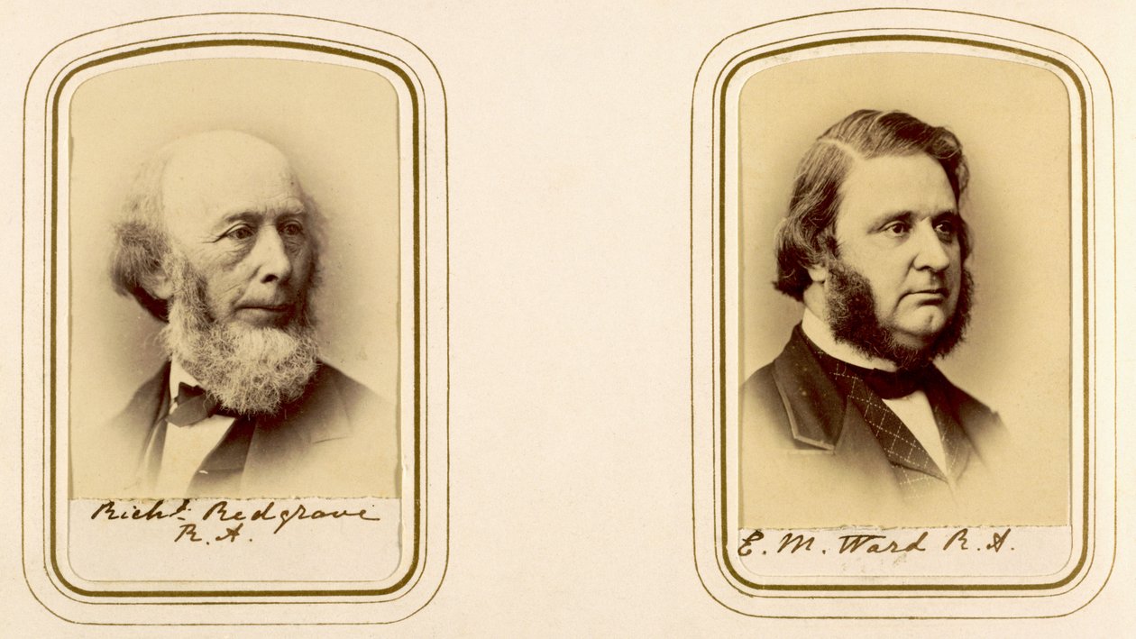 Richard Redgrave és Edward Matthew Ward portréi alkotó: English Photographer
