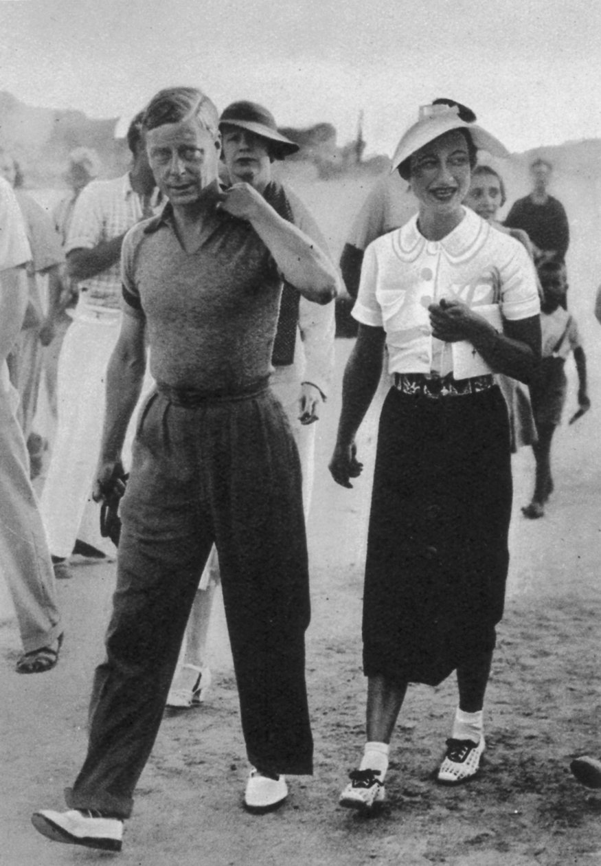 Edward herceg és Wallis Warfield Simpson, Windsor hercege és hercegnője, 1936 alkotó: English Photographer