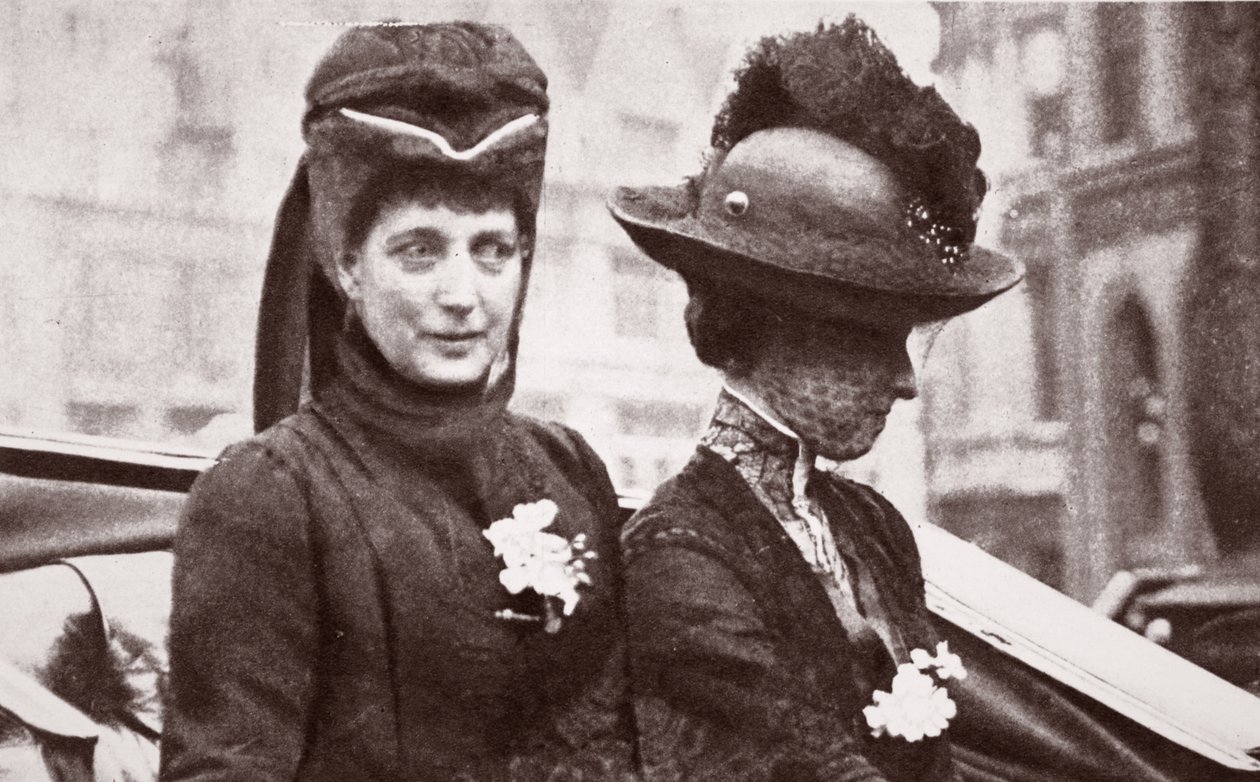 Alexandra királynő, az első Alexandra Rose Day, 1912 alkotó: English Photographer