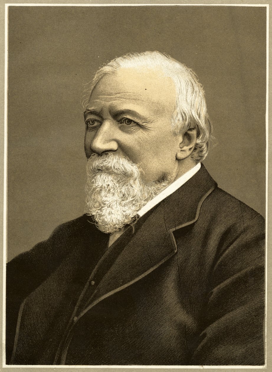 Robert Browning, 1887 (szépia fotó) alkotó: English Photographer