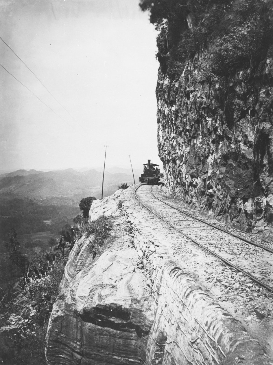 Sensation Rock, Sri Lanka, 1860-as és 90-es évek körül alkotó: English Photographer