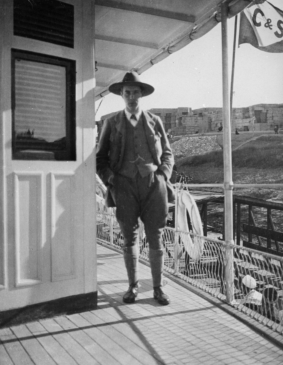 Városnéző kirándulás a Nílus mentén, az SS Ramses the Third fedélzetén, 1904 alkotó: English Photographer