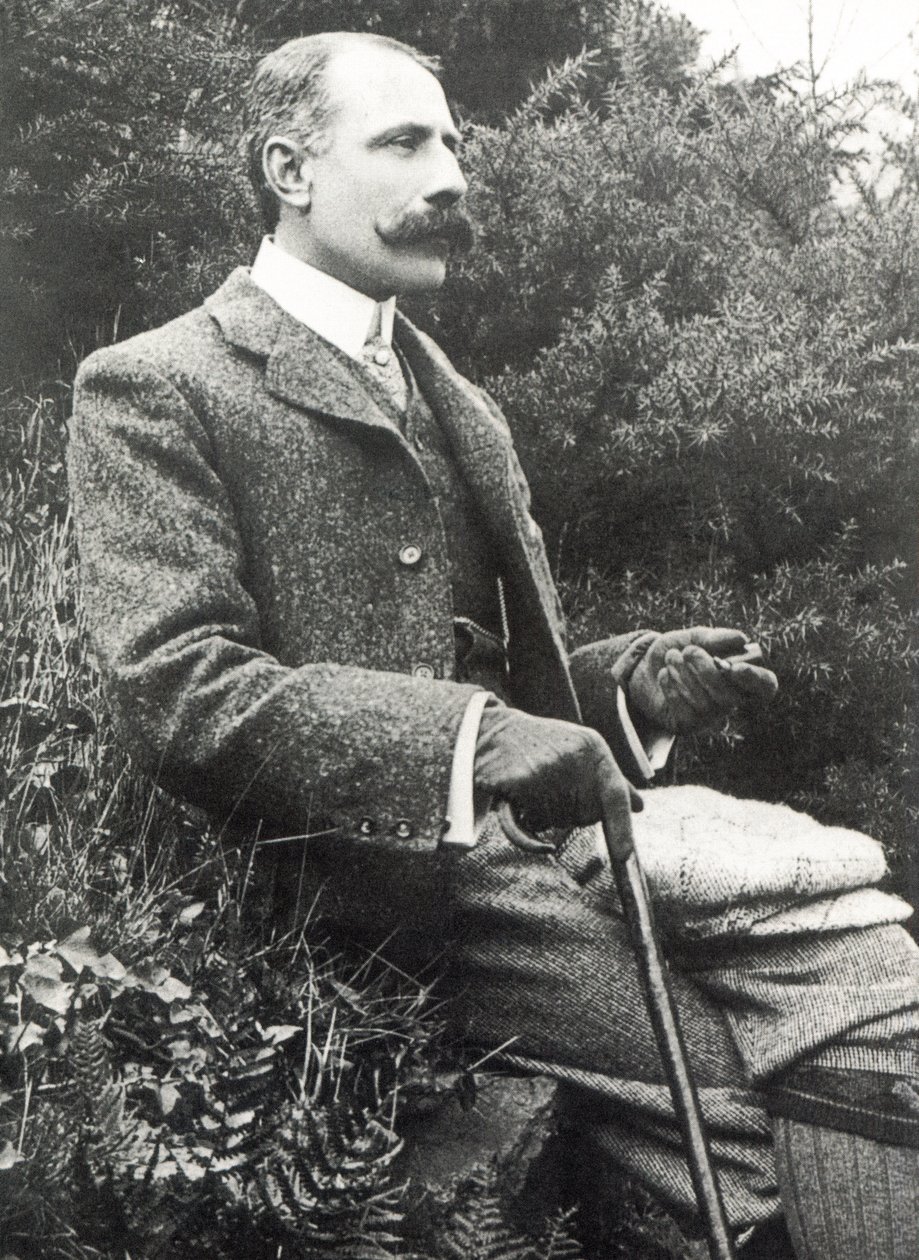 Sir Edward Elgar (1857-1934) alkotó: English Photographer