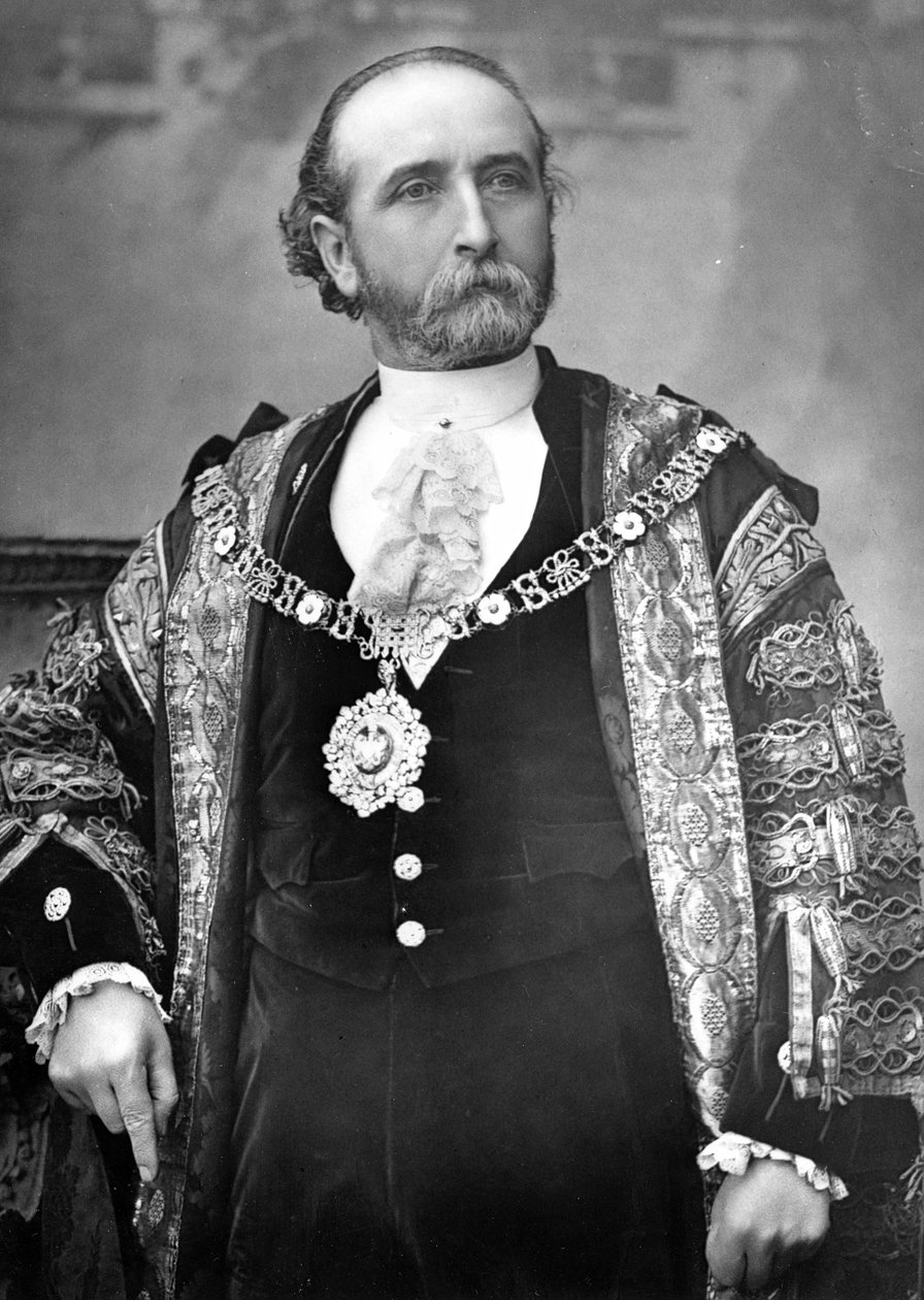 Sir James Whitehead, London főpolgármestere, 1888-9 alkotó: English Photographer