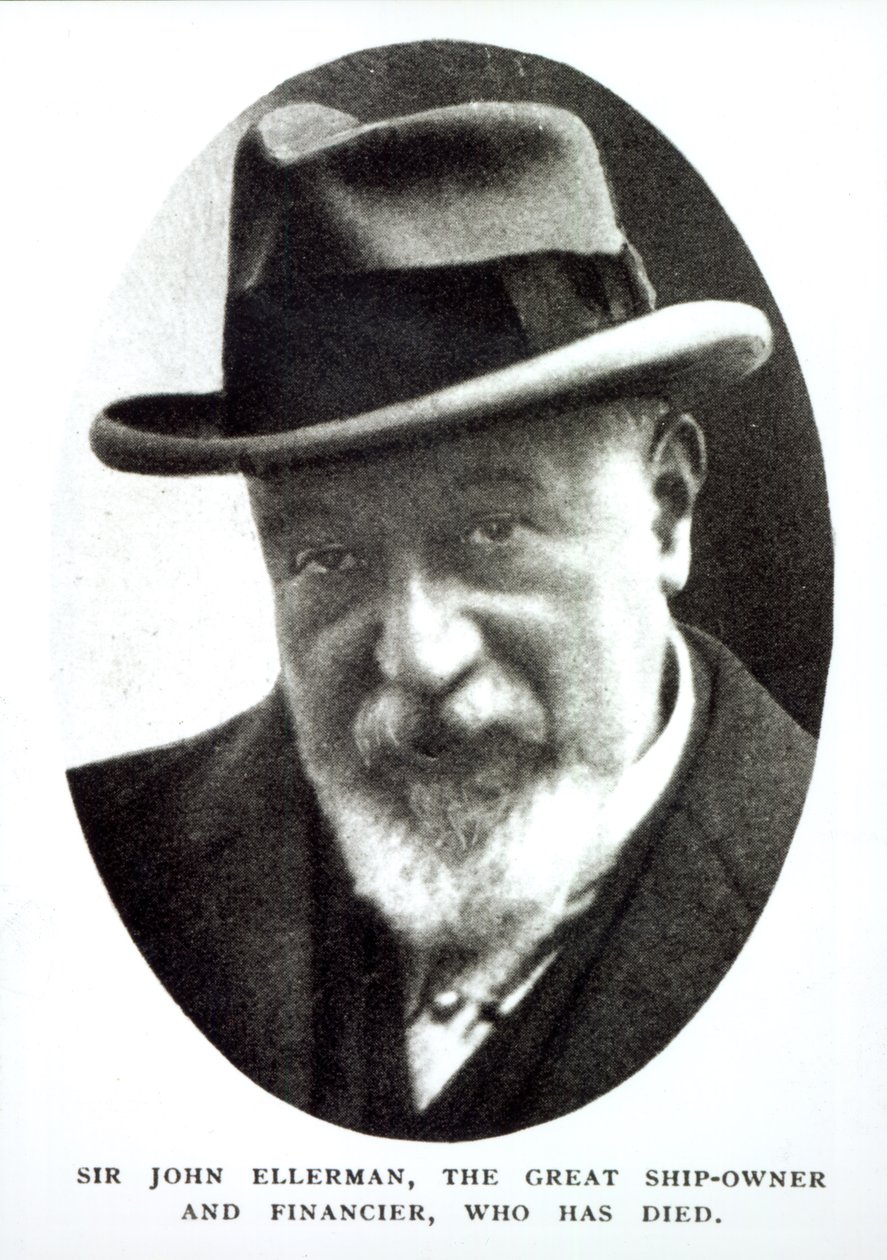 Sir John Ellerman (1862-1933), 1933 alkotó: English Photographer