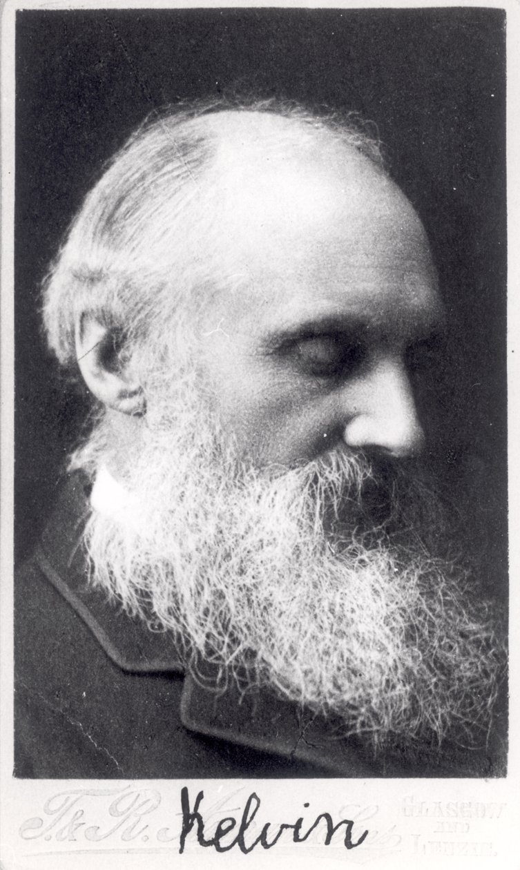 Sir William Thomson (1824-1907) Lord Kelvin alkotó: English Photographer