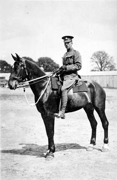 B.E.G Freeman törzsőrmester a Spideren, Canterbury 1918 alkotó: English Photographer