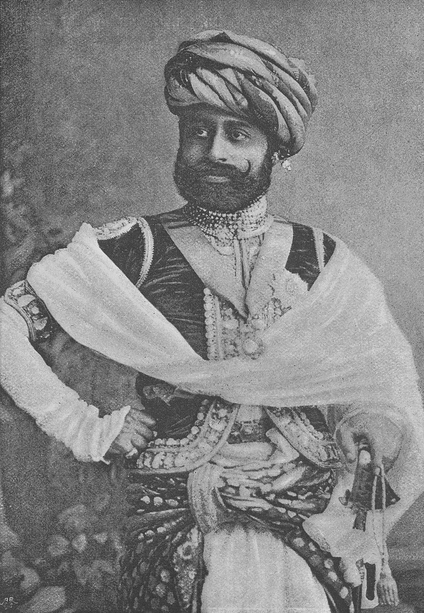 Thakore Saheb Waghaji Ez Rawaji alkotó: English Photographer