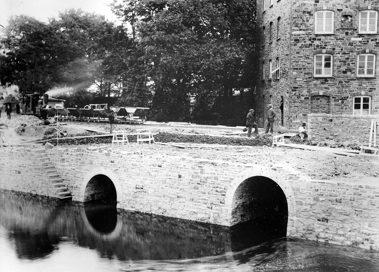 A Lynton und Barnstaple Railway építése, 1897 körül alkotó: English Photographer