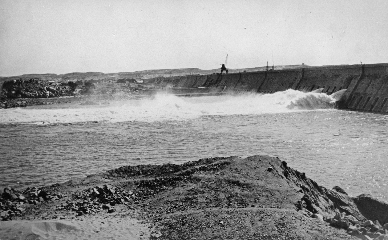 A Nílus gátja, 1906 alkotó: English Photographer